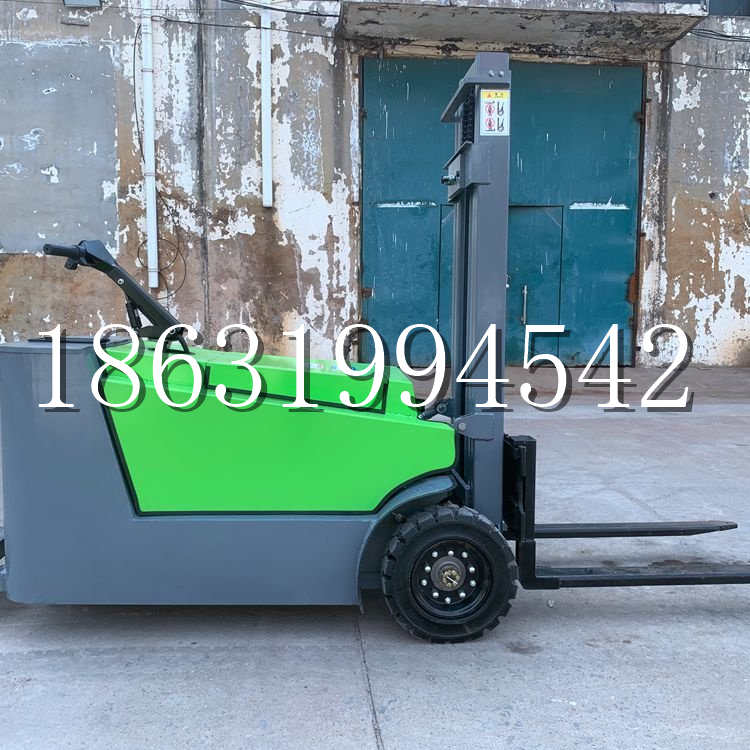 隆子县小型电动叉车1吨2吨步行站驾式电瓶堆高充电装卸车液压升降车铲车